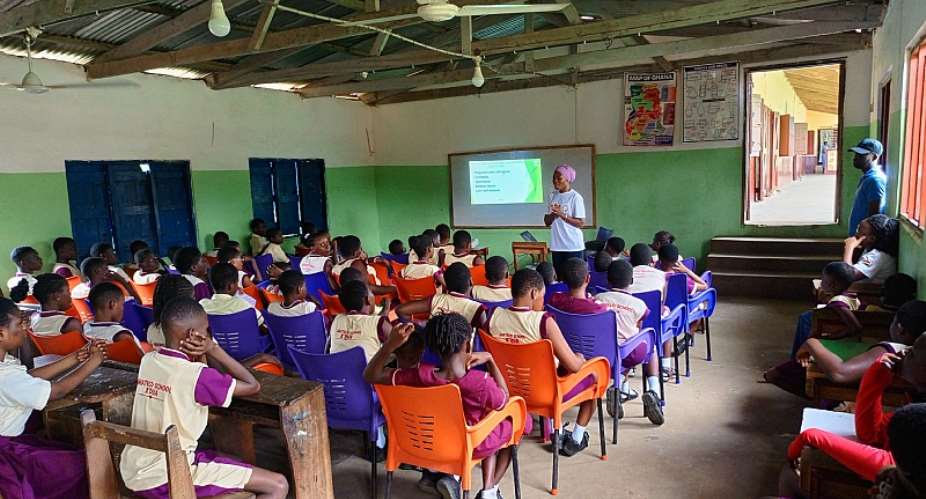 NACOC sensitises students on dangers of drug abuse in New Juaben South