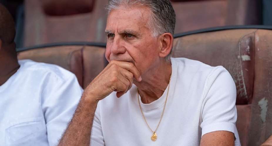 Black Stars head coach Carlos Queiroz