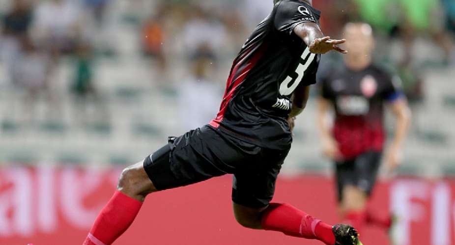 Watch Asamoah Gyan's injury-time winner as Al Ahli beat Al Shabab in Cup match