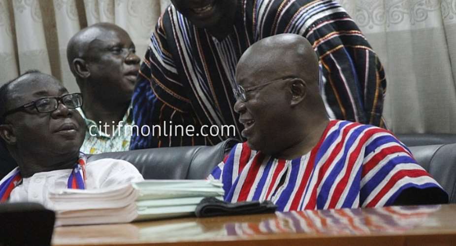 Nana Addo submits nomination forms to EC