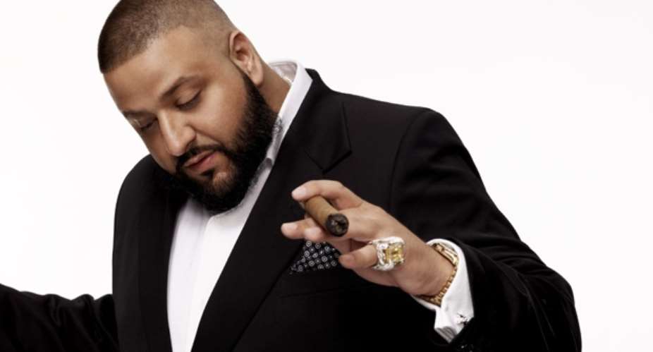 DJ Khaled Falls On Stage While Trying To Film Usher
