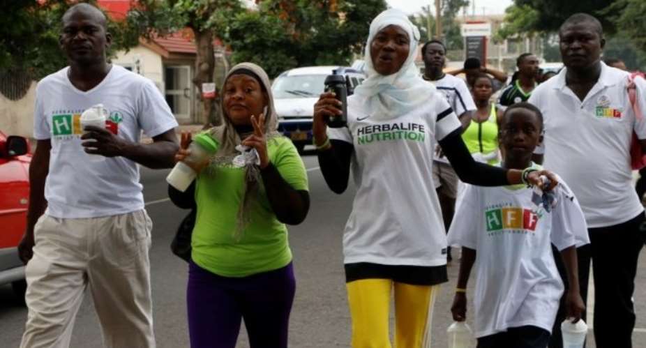 Herbalife Nutrition holds fitness walk to promote healthy lifestyles