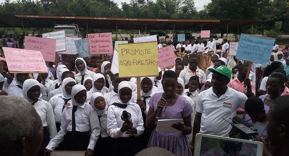 Damongo March To Demand Immediate Climate Change Action
