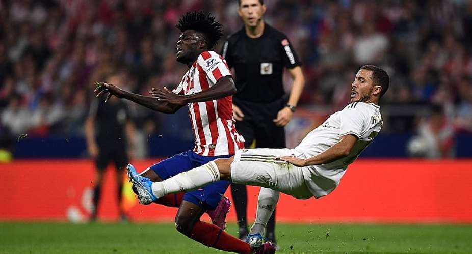 Ghana Star Thomas Partey Rated High In Goalless Madrid Derby