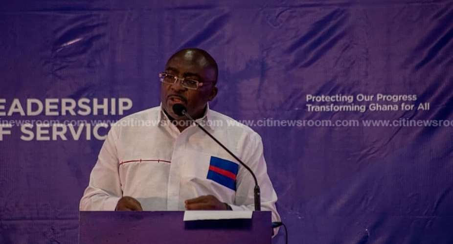 Mahama Chopped All The Meat And Left Us With Bones – Bawumia