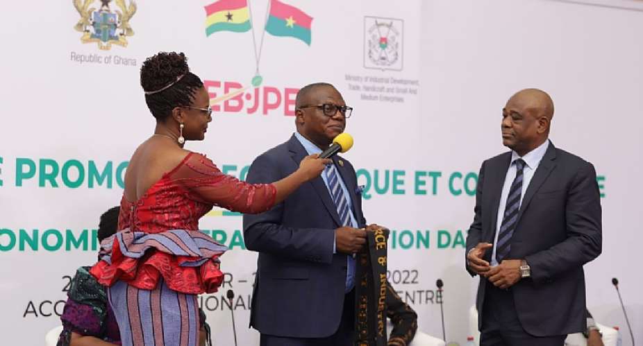 Ghana's export to Burkina Faso increased to 276million in 2021