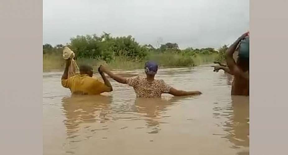 Kankanzie River in Nadowli-Kaleo: A Ticking Time Bomb Demanding Urgent Action