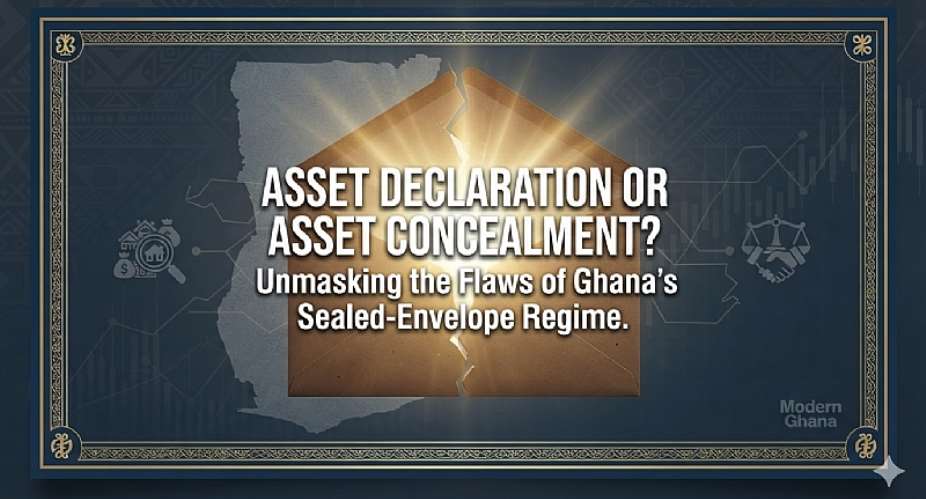 Asset Declaration Or Asset Concealment? Why Ghana’s Anti-Corruption Engine Is Running On Empty