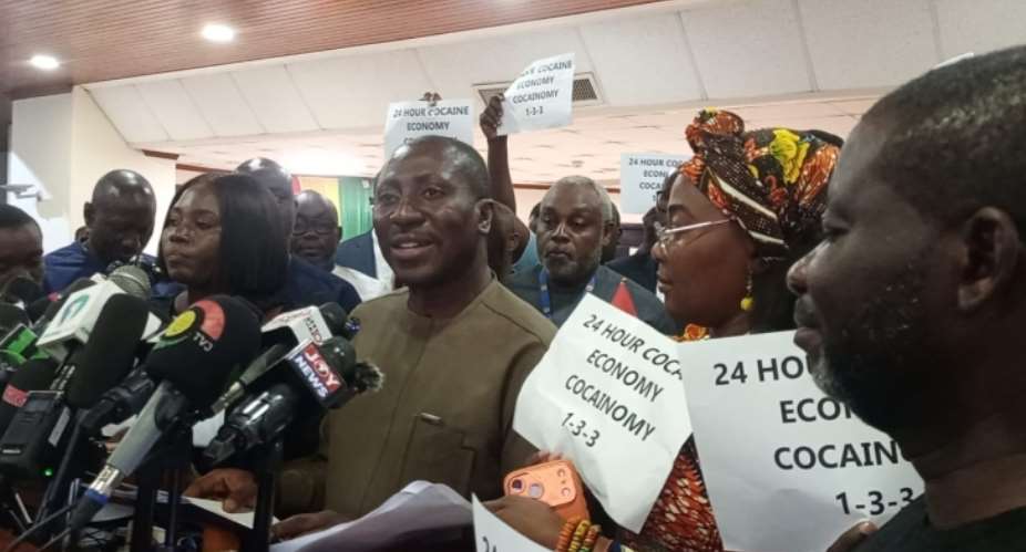Speaker Bagbin got it wrong by rejecting our narcotics inquiry motion -Afenyo Markin