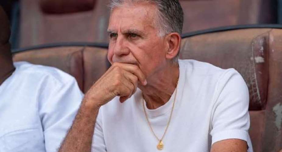 Black Stars head coach Carlos Queiroz