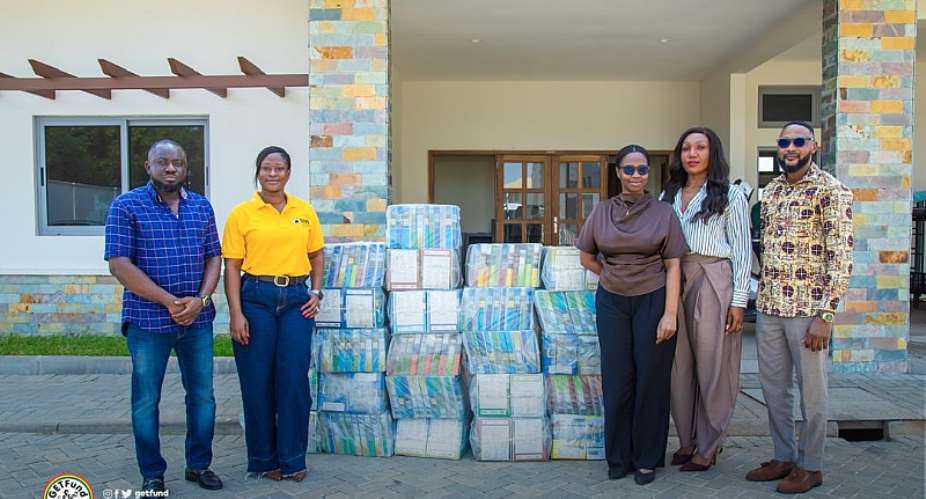 Fon Group donates 6,000 exercise books to GETFund to support education