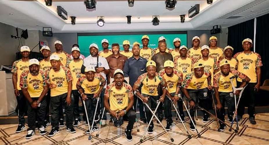 Ghana’s Black Challenge receive government backing ahead of 2026 Amputee World Cup