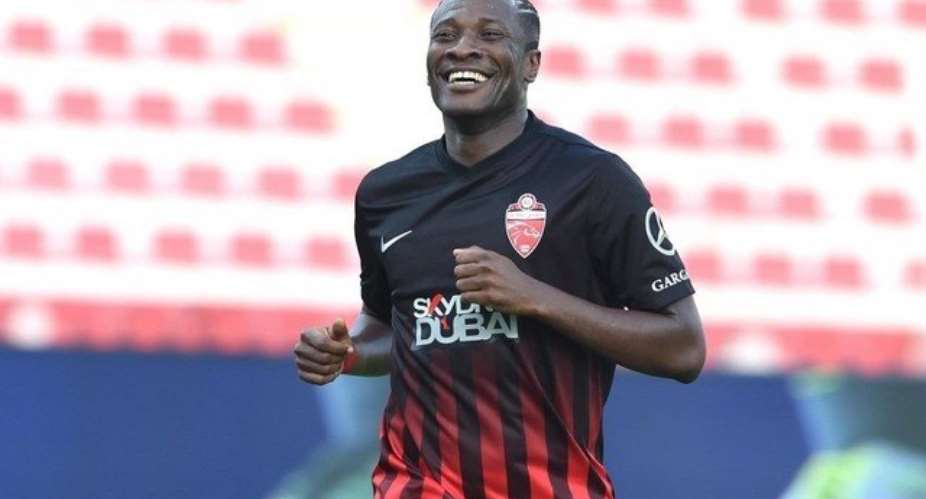 Asamoah Gyan hits brace in Al Ahli victory