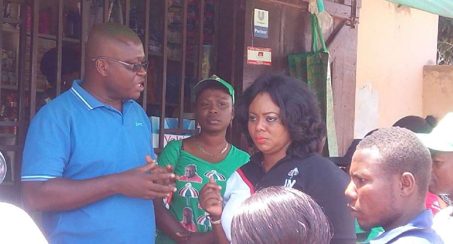 Benita Okitey Duah kickstarts campaign in Ledzkokuku
