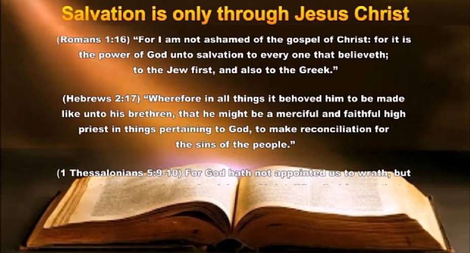 True Salvation Is Given By God Through Jesus Christ