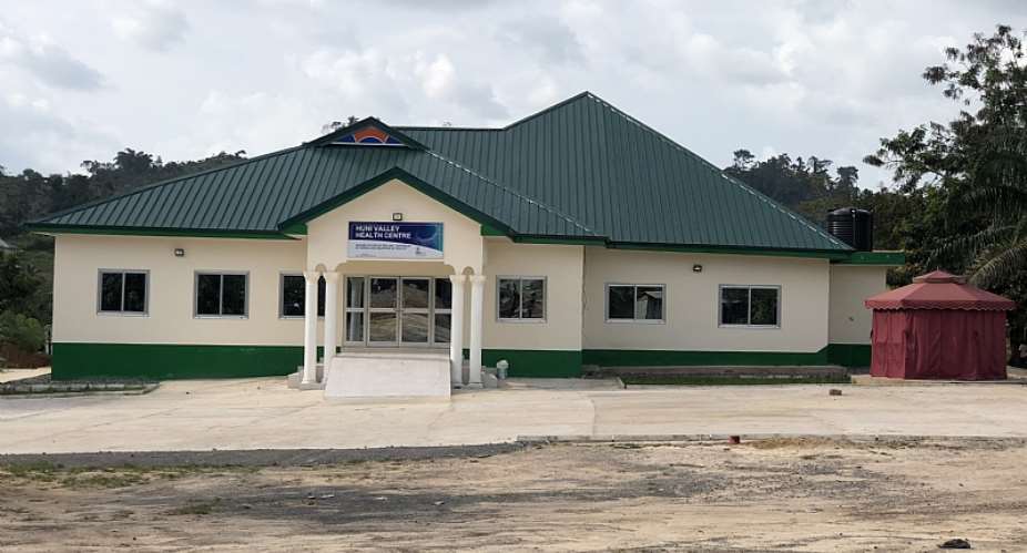 Huni-Valley Clinic, built by Gold Fields Damang MIne
