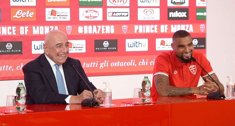 AC Monza Unveil New Signing Kevin Prince Boateng Photos