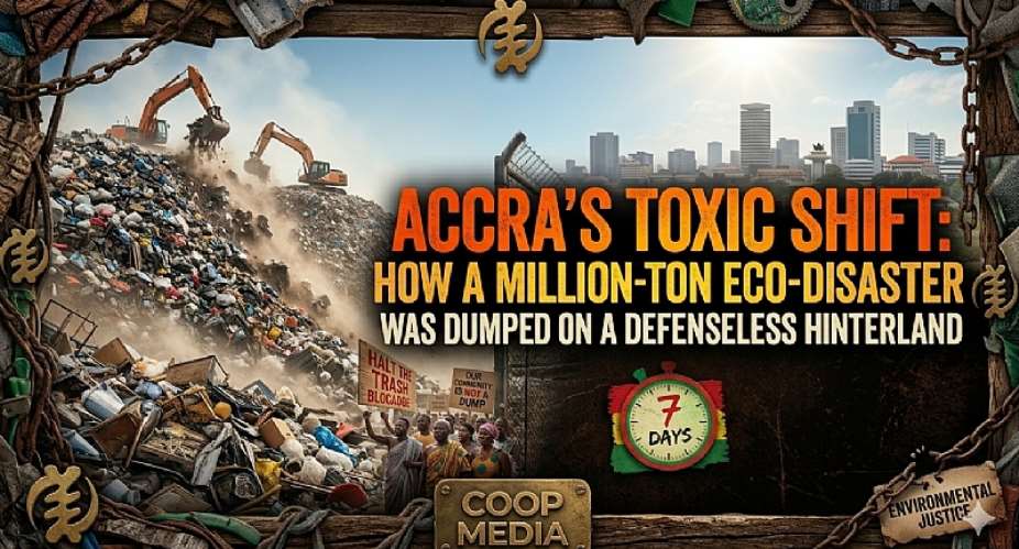 Accra’s Toxic Shift: How a Million-Ton Eco-Disaster Was Dumped on a Defenseless Hinterland