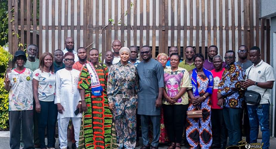 Nhyiaeso NPP executives pay courtesy call on Samira Bawumia, reaffirm support for Bawumia ahead of 2028.