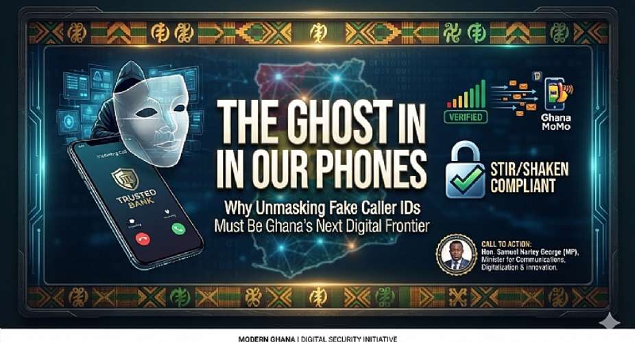 The Ghost in Our Phones: Why Unmasking Fake Caller IDs Must Be Ghana’s Next Digital Frontier