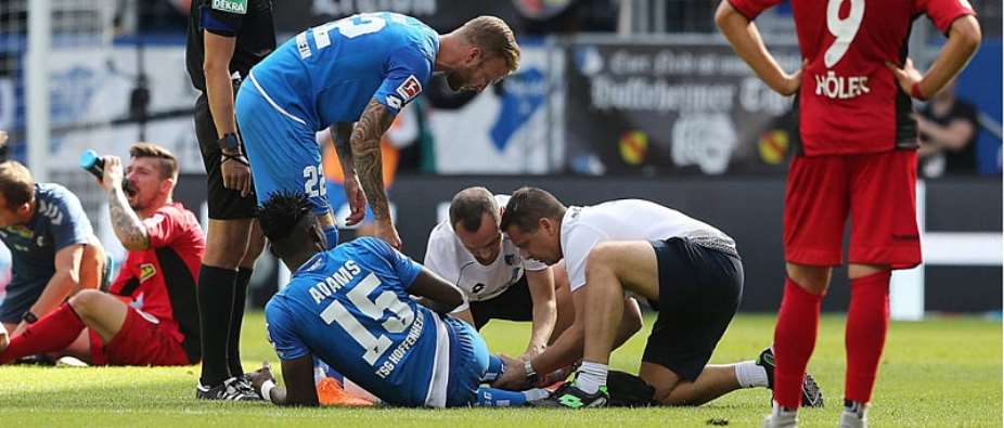 Hoffeinheim Confirm Kassim Adams Has Suffered Injuries To Several Ligaments