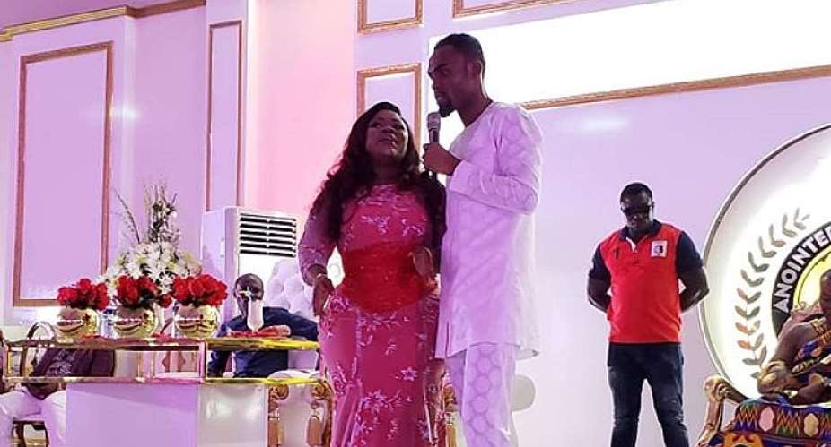 Rev Obofours Birthday Party for Wife Sets Social Media on Fire