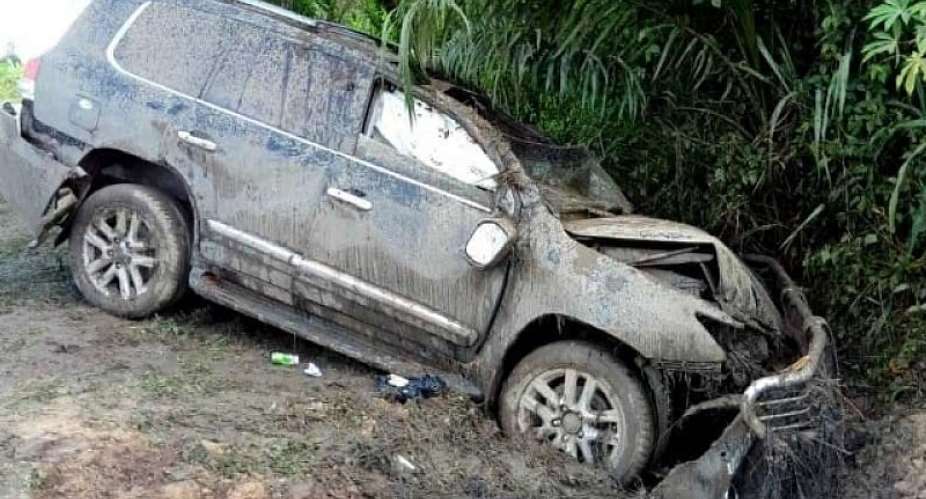 Mark Woyongo Survives Near-fatal Accident