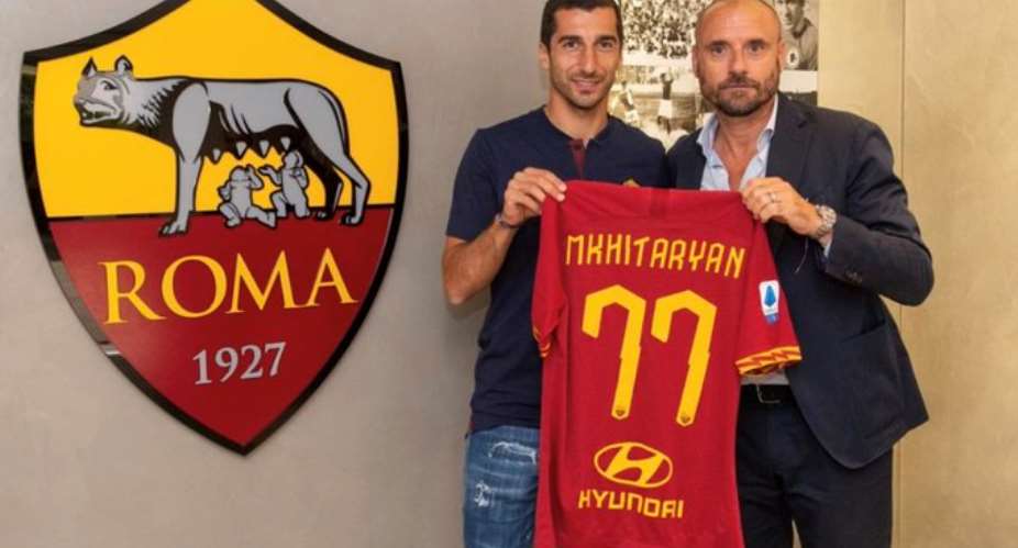 Mkhitaryan Joins Roma On Loan From Arsenal