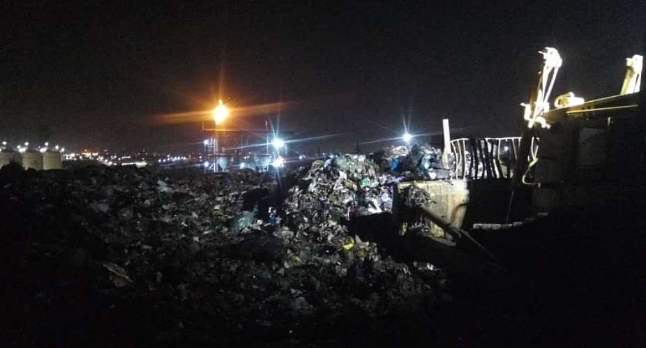 Nana Addos Cleanest City Vision Risks Failure As Kpone, Gbalahi Landfills Et Al Pose Danger To Residents