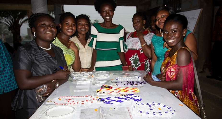 NGO Empowers Young Girls Through Beads Making