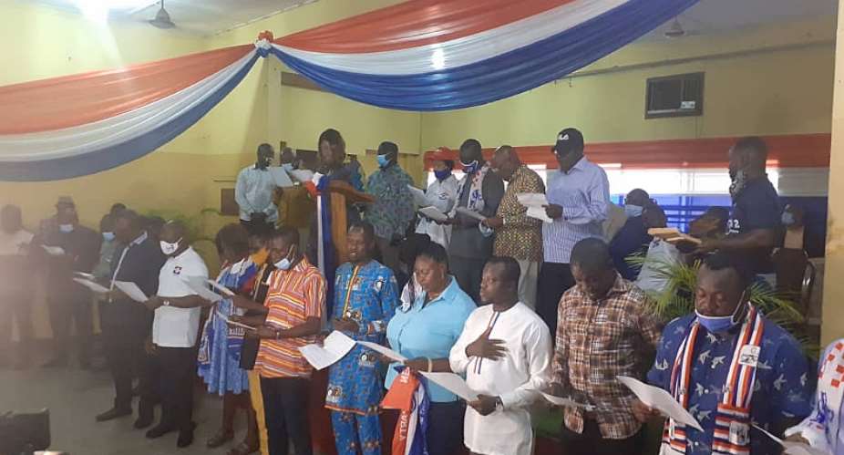 NPP Klottey Korle Inaugurates Campaign Team