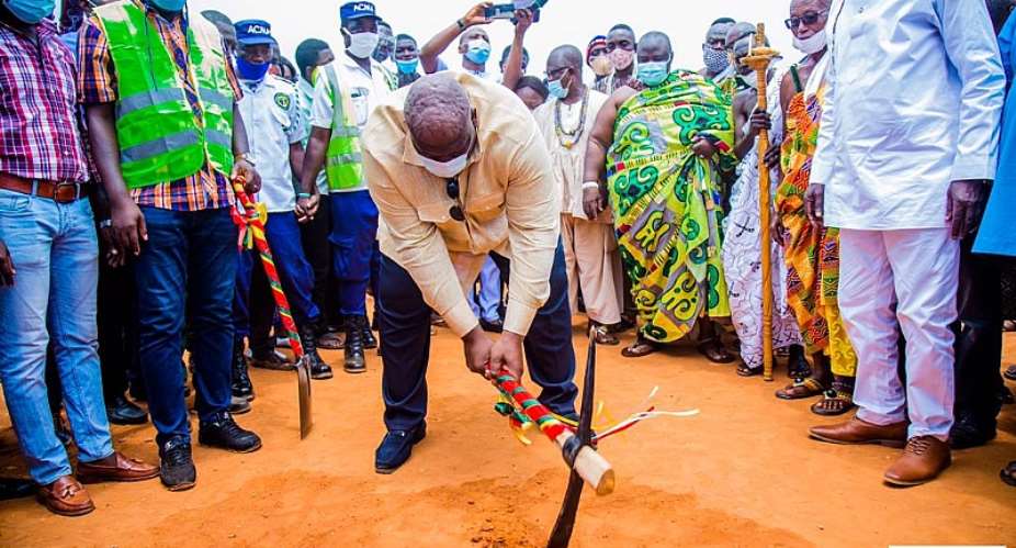 CODA Cuts Sod For The Construction Of 12-Unit Classroom Block At Ayawaso Central