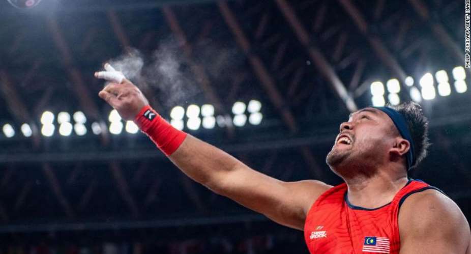 Malaysian athlete Muhammad Ziyad Zolkefli won the men's shot put F20 event at the Tokyo Paralympics on Tuesday but was later stripped of his gold medal because he had arrived three minutes late to the competition.