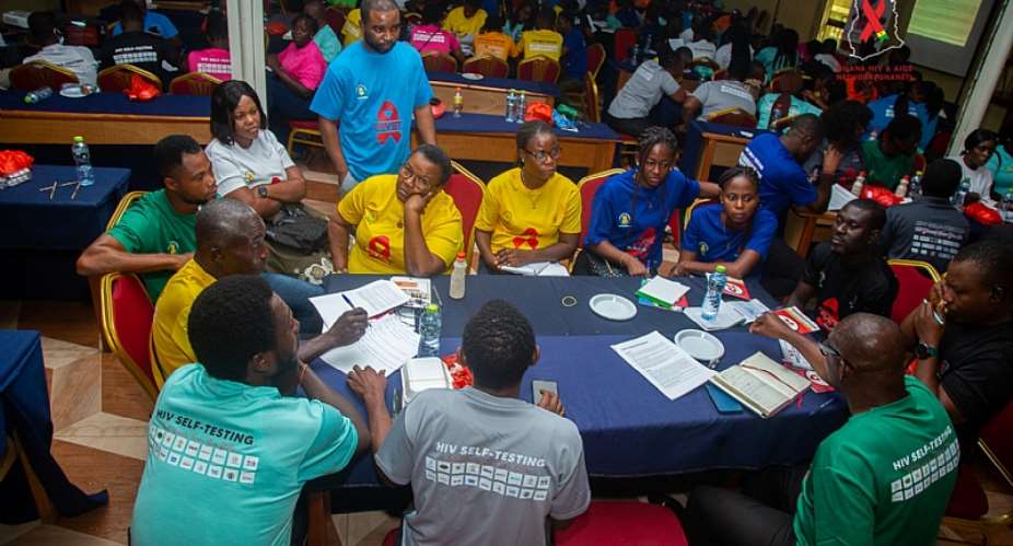 GHANET kicks off implementation of global fund grant cycle seven HIV self-testing project