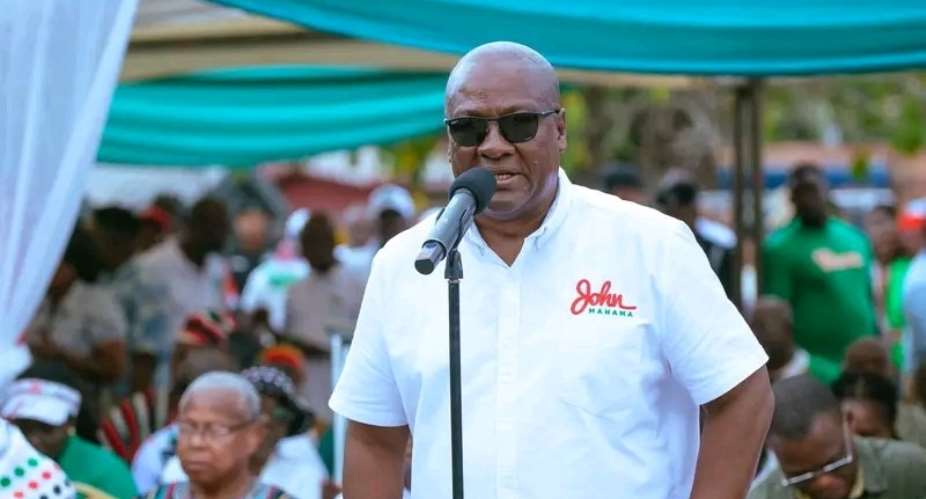 Mahama ends campaign tour of eastern enclave of Bono East Region