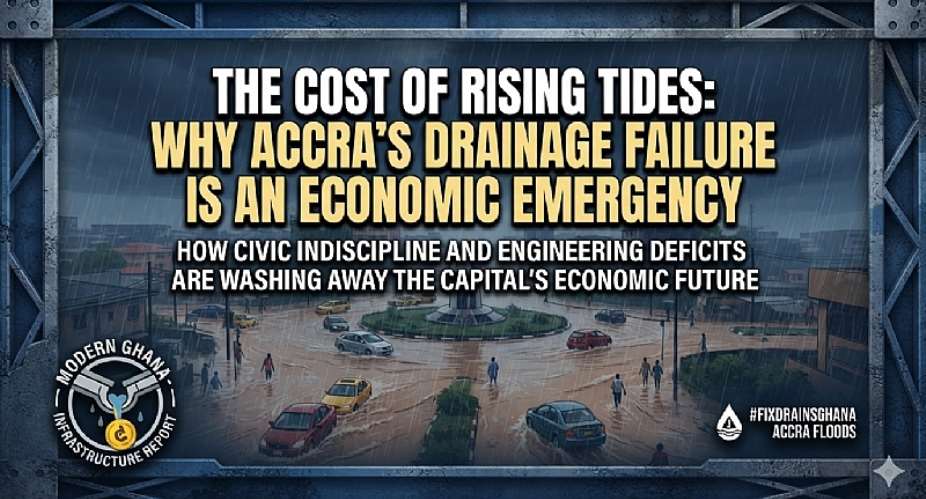 The Cost of Rising Tides: Why Accra’s Drainage Failure is an Economic Emergency