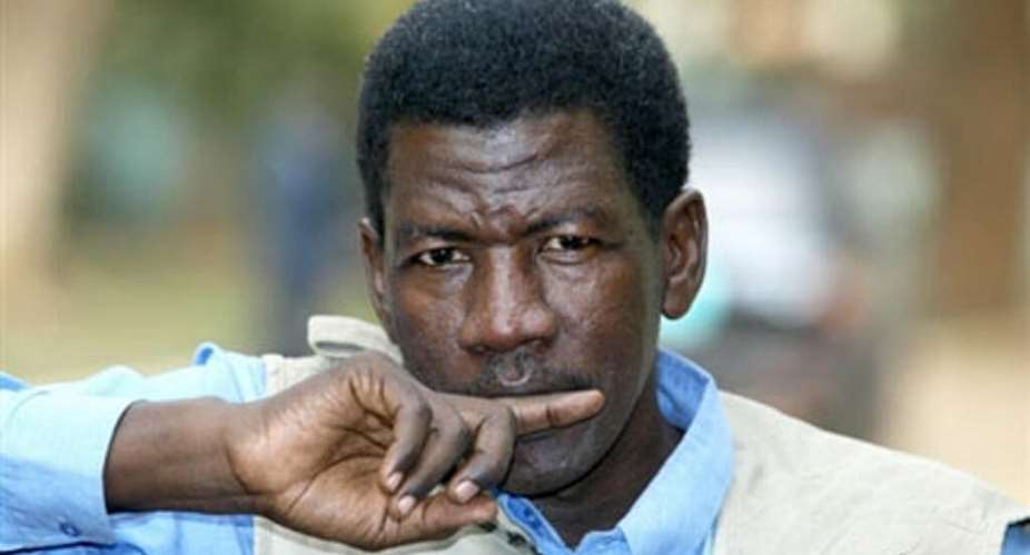 Nigerien journalist Moussa Kaka, former correspondent for RFI, in 2007. Reporters Without Borders is concerned about his disappearance on Monday evening, and is calling for an investigation. -  Seyllou/AFP