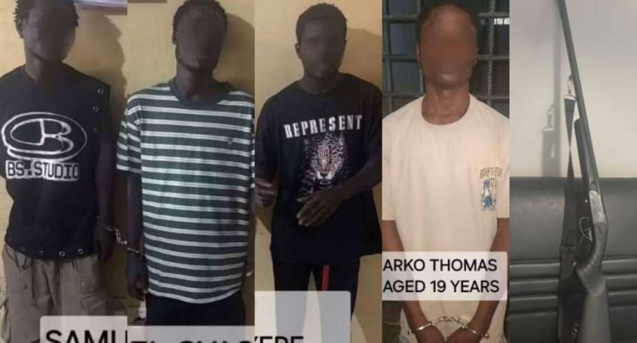 Six arrested over deadly New Winneba clashes, single-barrel gun recovered