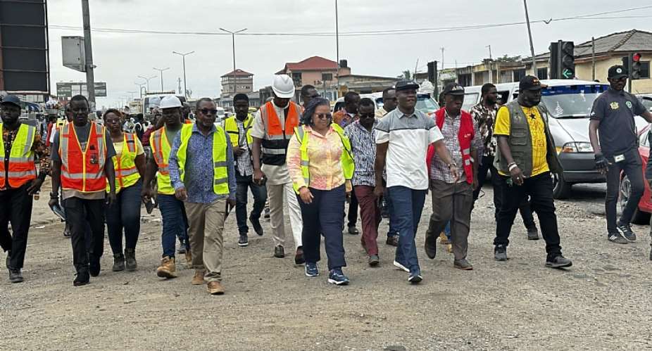 Works Minister pushes for shorter timeline for Kaneshie–First Light Road Project