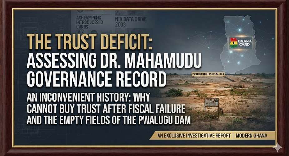 The Trust Deficit: Assessing Dr. Mahamudu Bawumia’s Governance Record, the Digitalization Myth, and the Search for Integrity