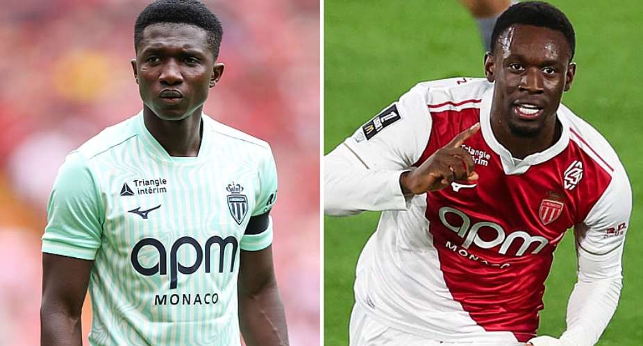 Getty ImagesImage caption: Lamine Camara (left) and Folarin Balogun (right) will not be moving to the Premier League from Monaco