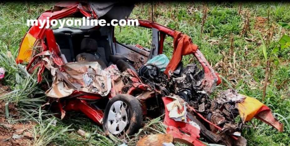Juaso Nkwanta: Fatal Crash Kills 3 Forestry Guards Including Two Others