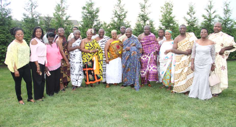 Community Leaders and Asante Delegation Officially Welcome Otumfoo to the USA