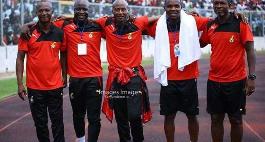 Current coaching staff of the Black Stars
