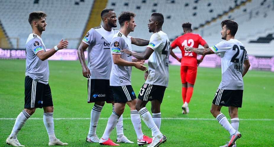 Bernard Mensah Scores First Besiktas Goal In Friendly Victory Against Antalyaspor