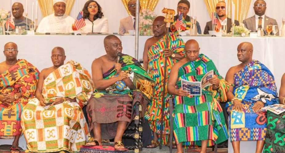 Nana Agyemang Badu II donates $100,000 for COBAANA’s dialysis projects and urges diaspora unity