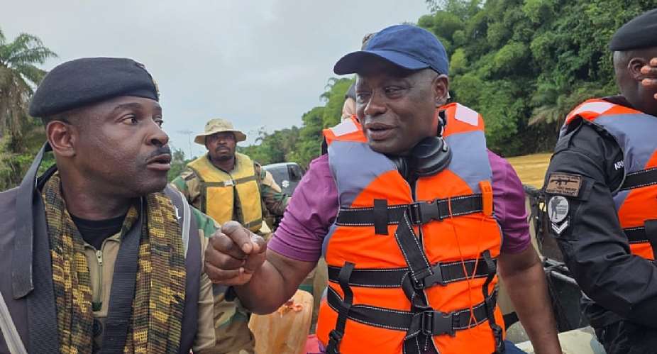 Minister for Lands and Natural Resources, Emmanuel Armah-Kofi Buah