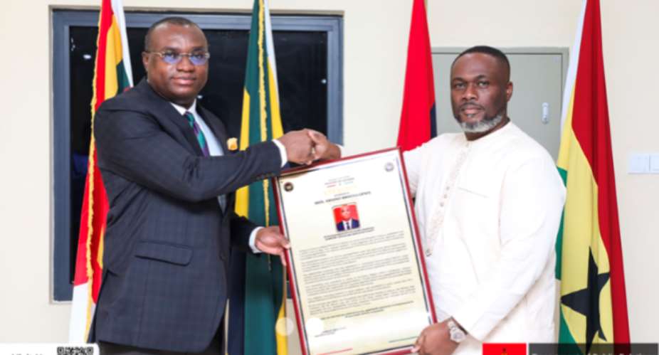 Defence Ministry holds send-off ceremony for outgoing Deputy Minister Brogya Genfi