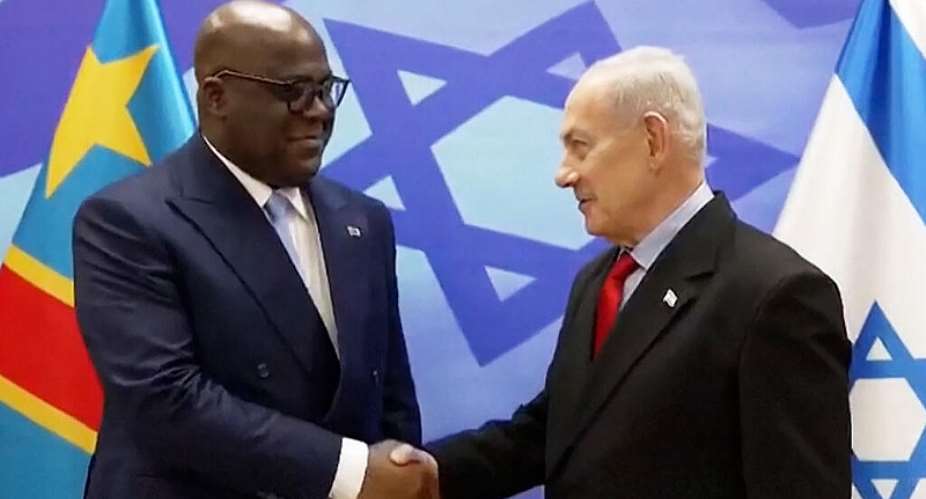 Israeli Prime Minister Benjamin Netanyahu meets DRC President Flix Tshisekedi in Jerusalem on 1 September 2026. Following their talks, the two governments announced steps towards moving the DRCs embassy from Tel Aviv to Jerusalem. -  Maayan Toaf/Israel GPO/Reuters