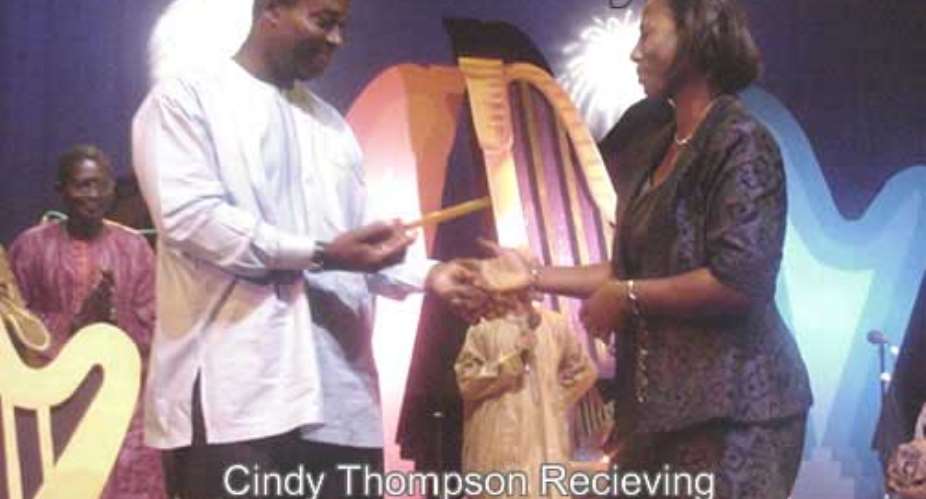 Gospel Music Awards: Cindy wins a hattrick